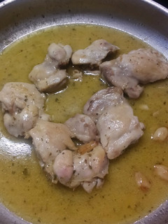Una foto de Pollo al limón