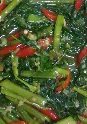 Foto resep Ca kangkung pedas
