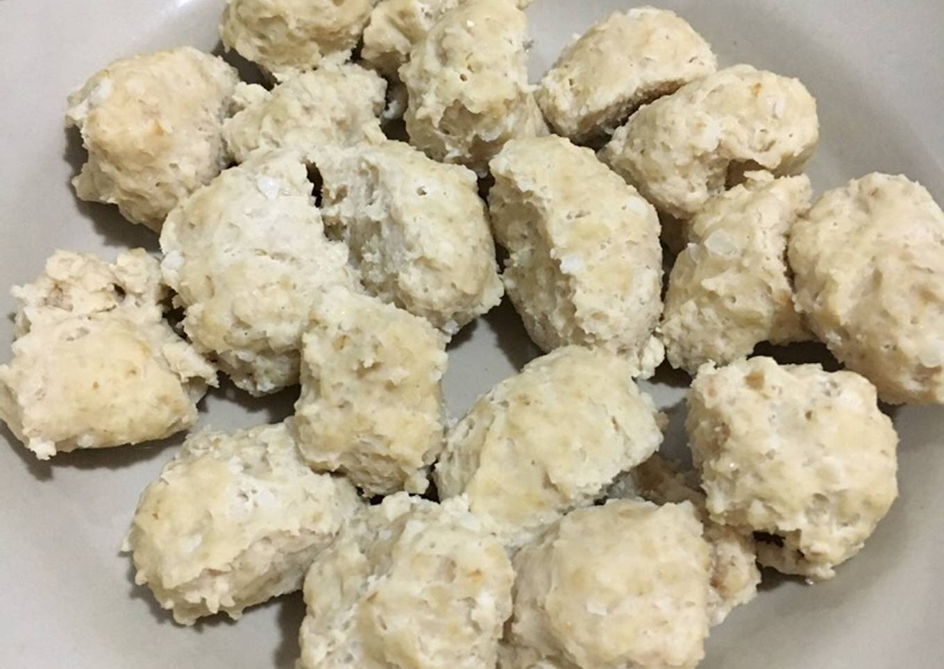Bakso Daging Oat - MPASI 1 tahun