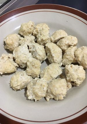 Foto resep Bakso Daging Oat - MPASI 1 tahun