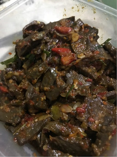 Foto resep Balado paru pedas