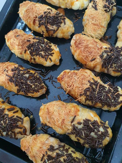 Foto resep Bolen Pisang Lilit