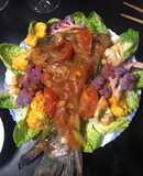 Cá sốt nước ép ổi