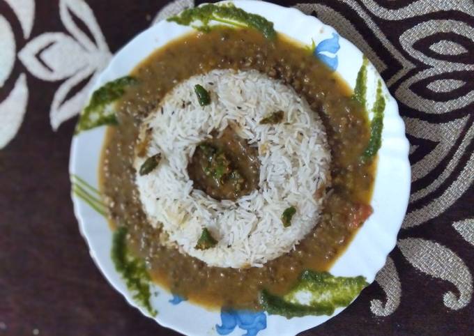 Dal Makhani without butter or cream