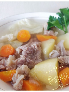 Foto resep Sup Tetelan Sapi