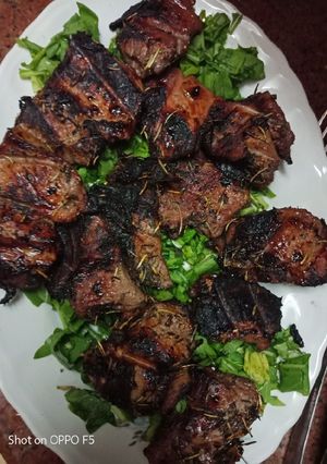 صورة لوصفة الكباب