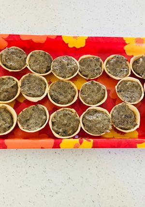 Una foto de Petit bouchets de champiñones