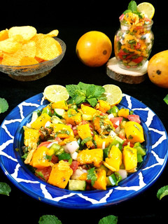 A picture of Mango Salsa.