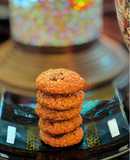 Cinnamon - Rum raisin oatmeal cookies