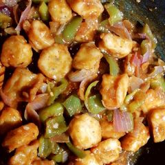 A picture of Paneer Chilli.