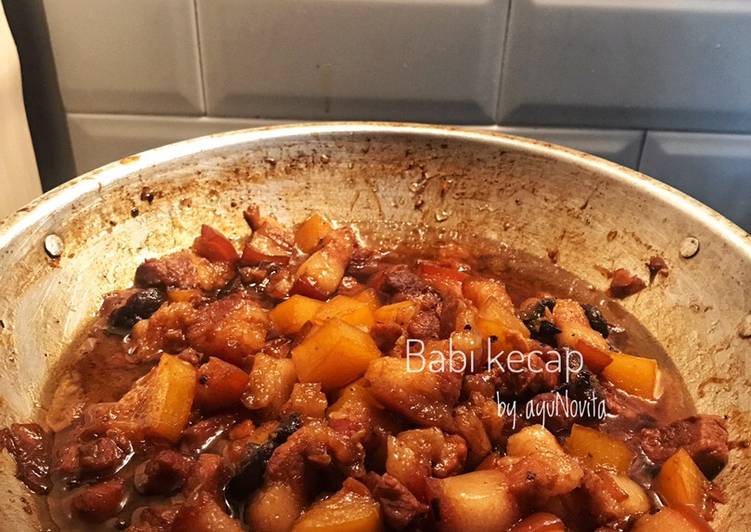 Resep Babi kecap, Bisa Manjain Lidah