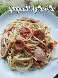 Foto resep Spaghetti Aglio Olio
