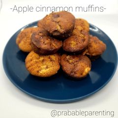 A picture of Apple Cinnamon Muffins.