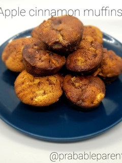 A picture of Apple Cinnamon Muffins.