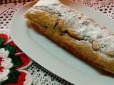 Budín navideño tipo pan con pasas y mezcla de harinas (integral + maní +0000)
