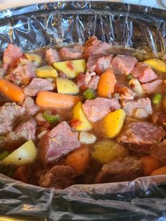A picture of Slow Cooker Beef Stew my way.