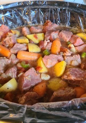 A picture of Slow Cooker Beef Stew my way.