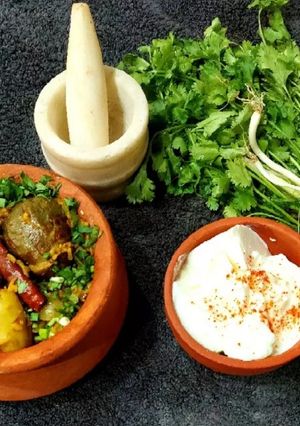 A picture of Sambharia Khichdi.