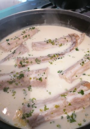 Une photo de Roussette à la crème fraîche
