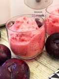 Mousse helada de ciruelas con MyCook One