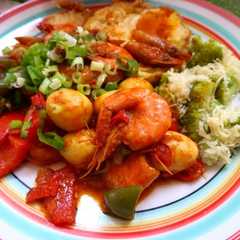 A picture of Udang Puyuh Asam Manis DEBM.