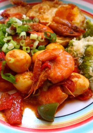 Foto resep Udang Puyuh Asam Manis DEBM