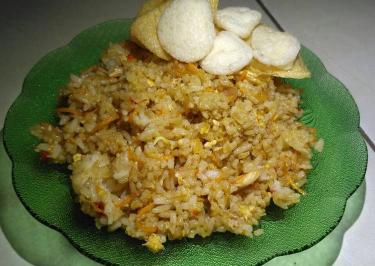 Nasi goreng wortel non msg