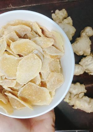 Hình của món Mứt Gừng.