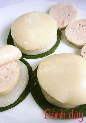 Hình của món Bánh dày kẹp giò.
