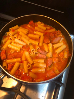 Una foto de Pasta al Tomate