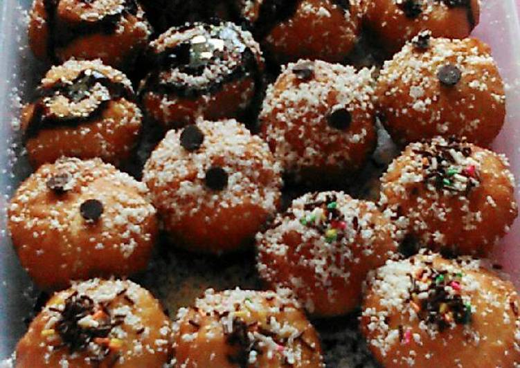 Donat ball ball isi chocochip