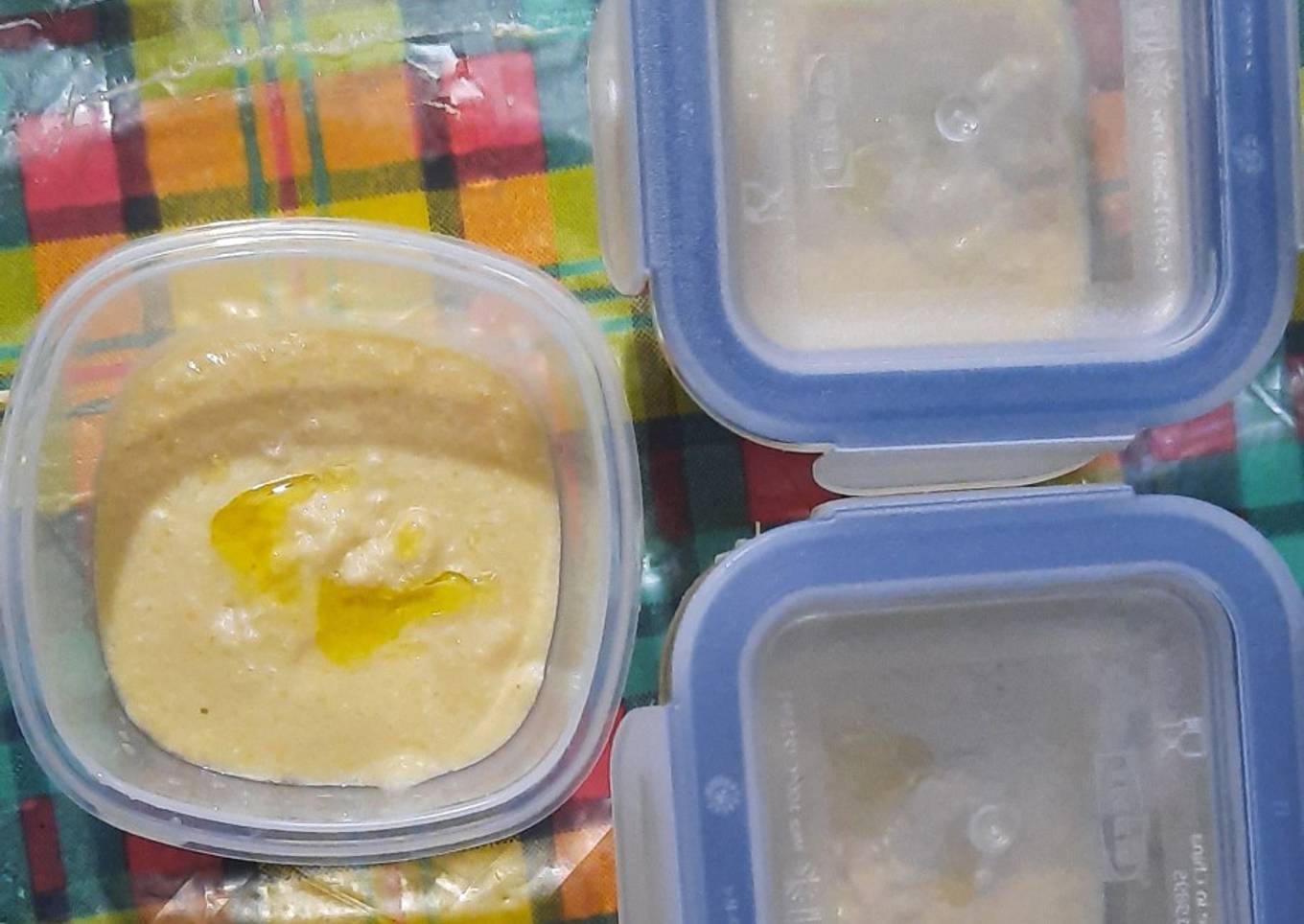 Bubur ayam tomat (MPASI D-32) #6m+