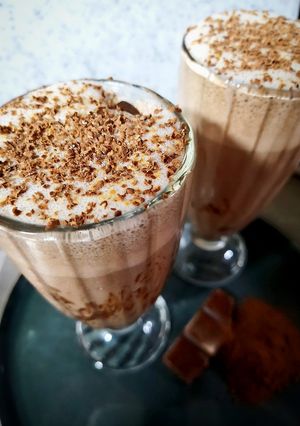 Una foto de 22/06📅🍫☕Milkshake De CHOCOLATE 🍫