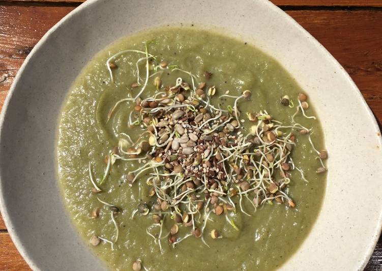 Crema fría de verduras