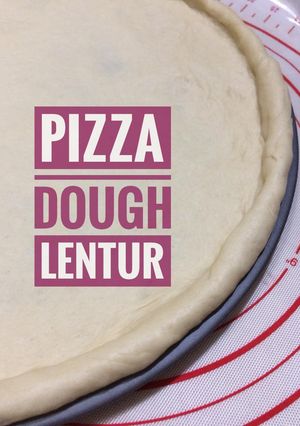 Foto resep 14. Dough (Roti) pizza simpel dan krispi