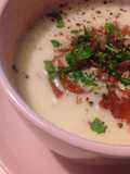 Vichyssoise sopa crema de papa y puerro