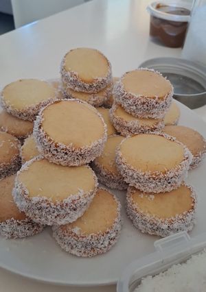 Una foto de Alfajores de maizena