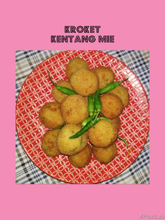 Foto resep Kroket Kentang Mie