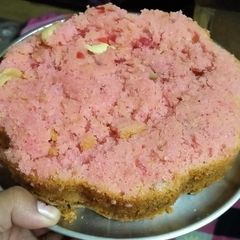 A picture of Suji coconut cake.