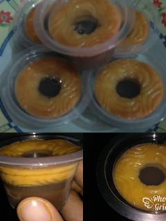 Foto resep Puding biskuit lapis coklat