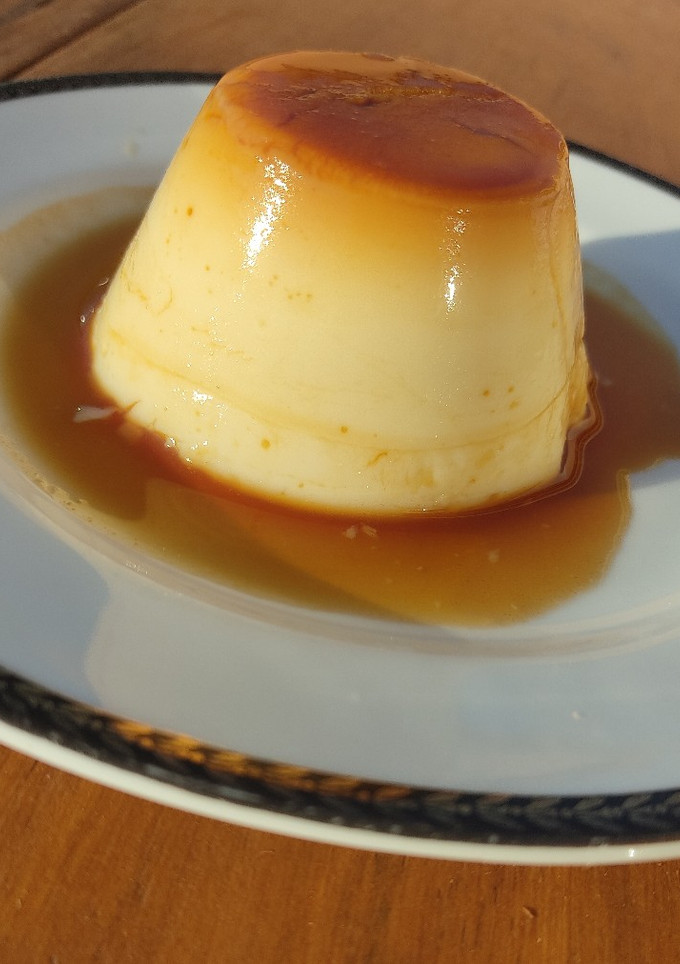Una foto de Flanes de quesitos exprés