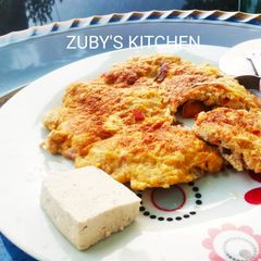 A picture of Tofu pizza.