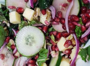 Una foto de Ensalada tropical
