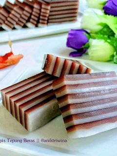 Foto resep KUE LAPIS COKLAT #PR_Lapistradisional (Kue Lapis Beras)