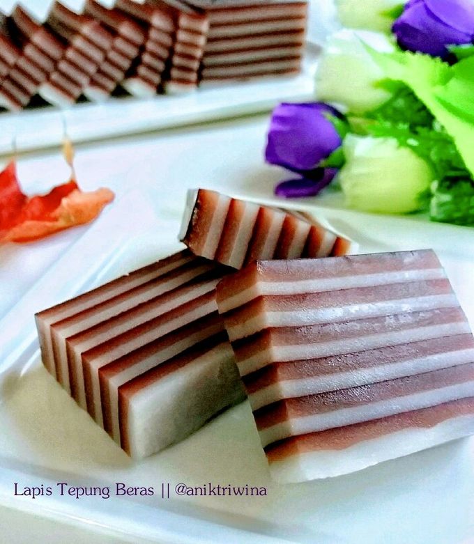 Foto resep KUE LAPIS COKLAT #PR_Lapistradisional (Kue Lapis Beras)