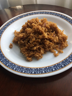 A picture of Soy Sauce Rice.