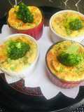 Soufflé de Espinaca con Champiñones!