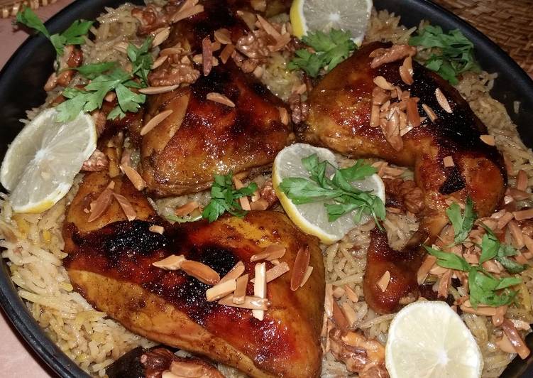 كبسة دجاج سعودية 😍