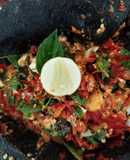 Sambel kemangi telur asin