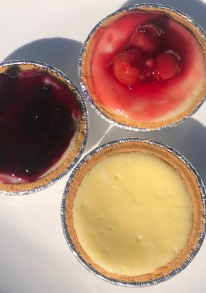 A picture of Individual Cheesecakes.